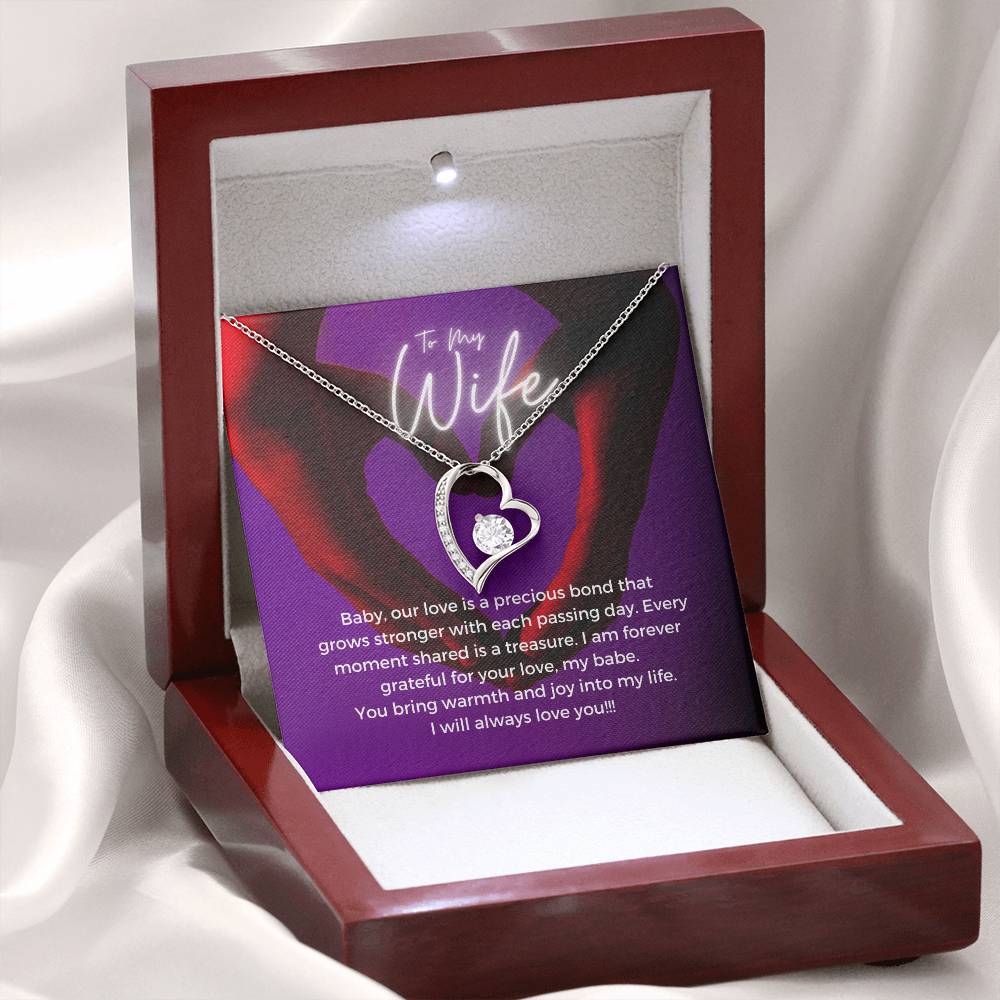 To My Wife | Timeless Charm Necklace: Forever Love Pendant for Her πποΈπ