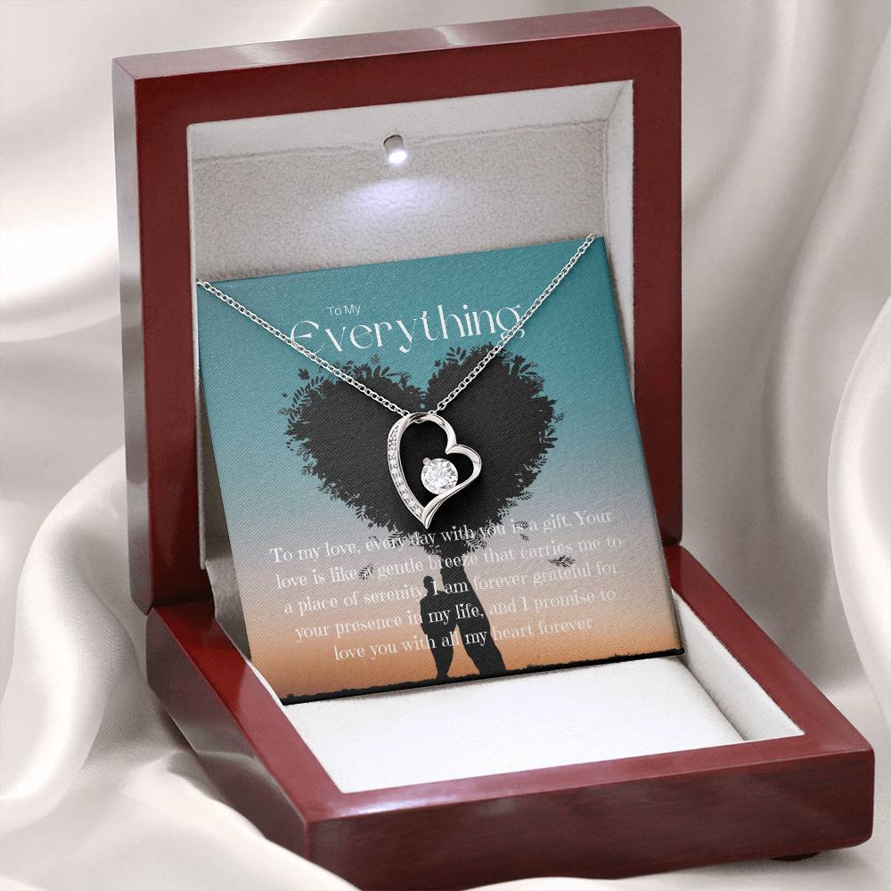 To My Everything | Eternal Connection Necklace: Forever Love Pendant for Her βοΈππ