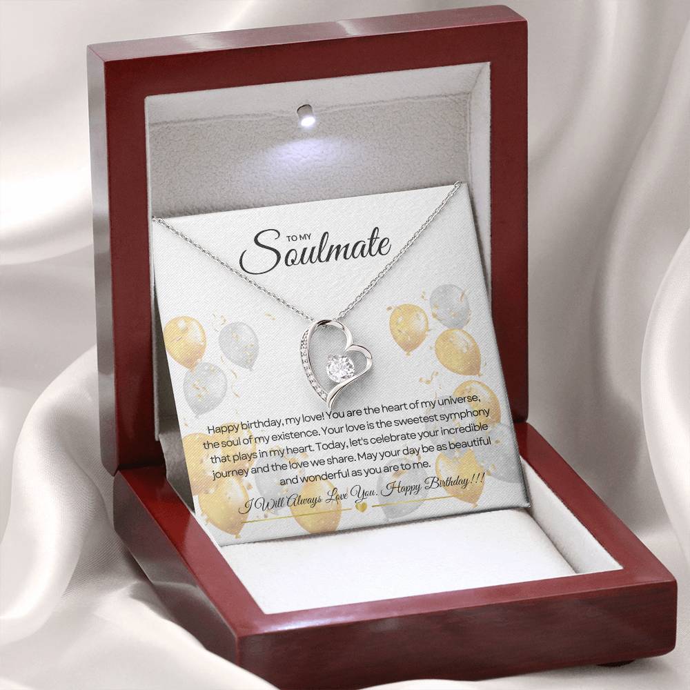 To My Love For Birthday | Dazzling Birthday Surprise Pendant β¨ππ