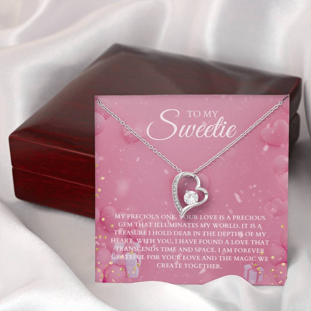 To My Sweetie | Whispering Love Necklace ππ¬οΈπ
