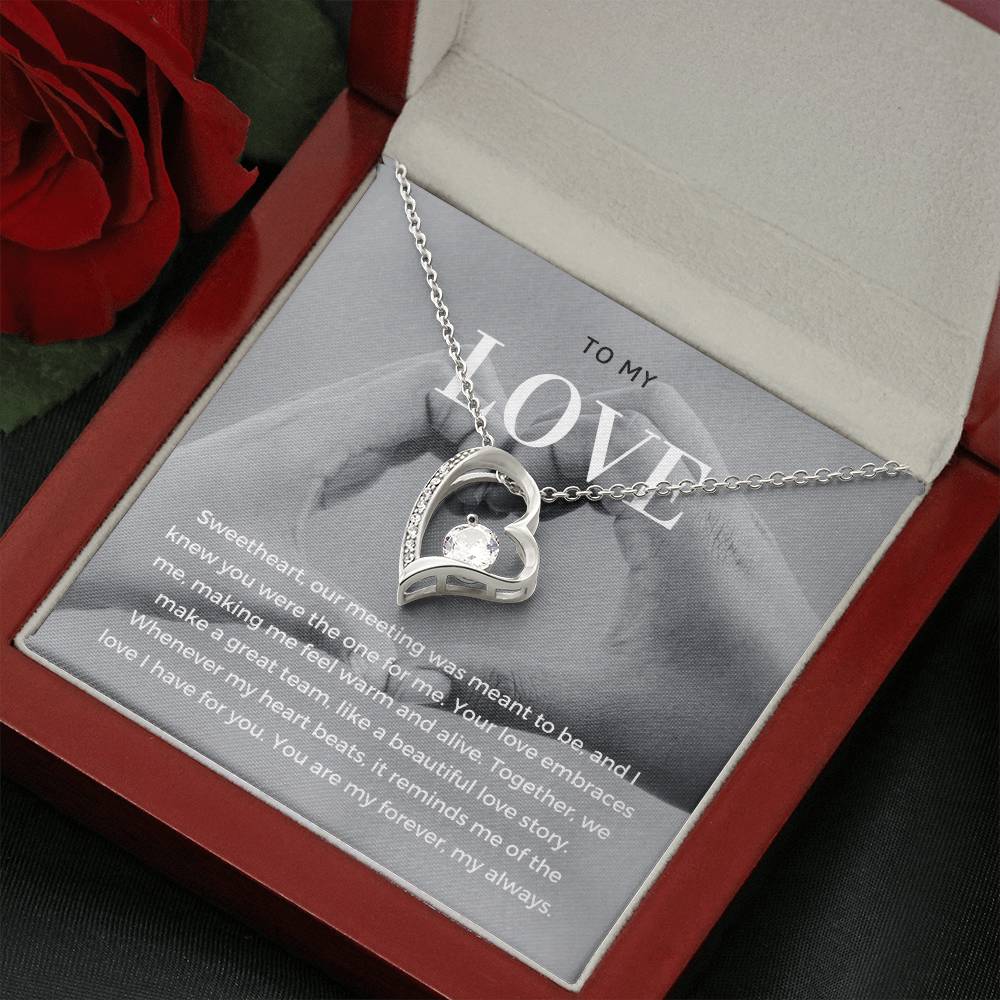 To My Love | Delicate Love Knot Pendant Necklace: Subtle Expression of Eternal Love πβοΈπ