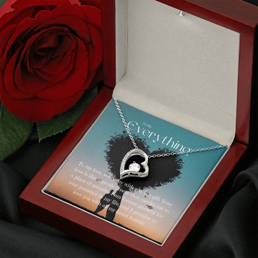 To My Everything | Eternal Connection Necklace: Forever Love Pendant for Her βοΈππ