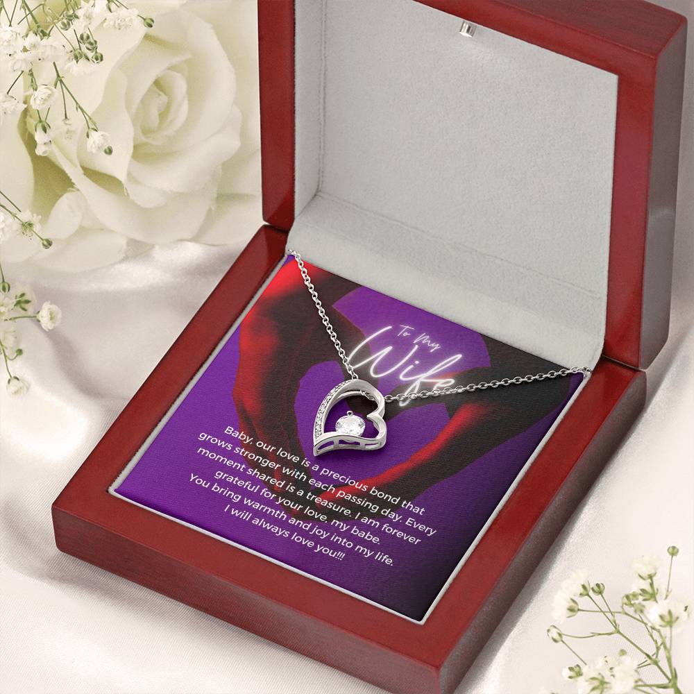 To My Wife | Timeless Charm Necklace: Forever Love Pendant for Her πποΈπ