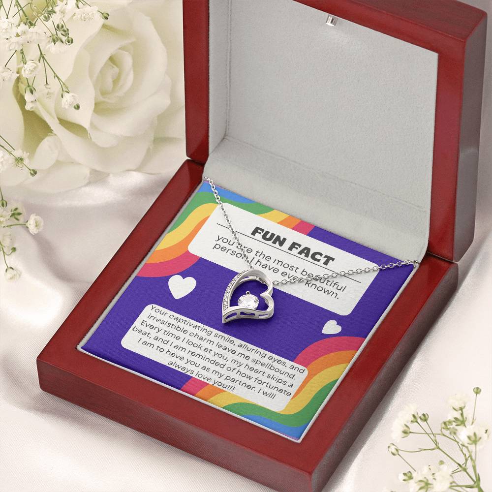 To My Love | Enduring Devotion Pendant Necklace: Forever Love and Commitment ππ°π