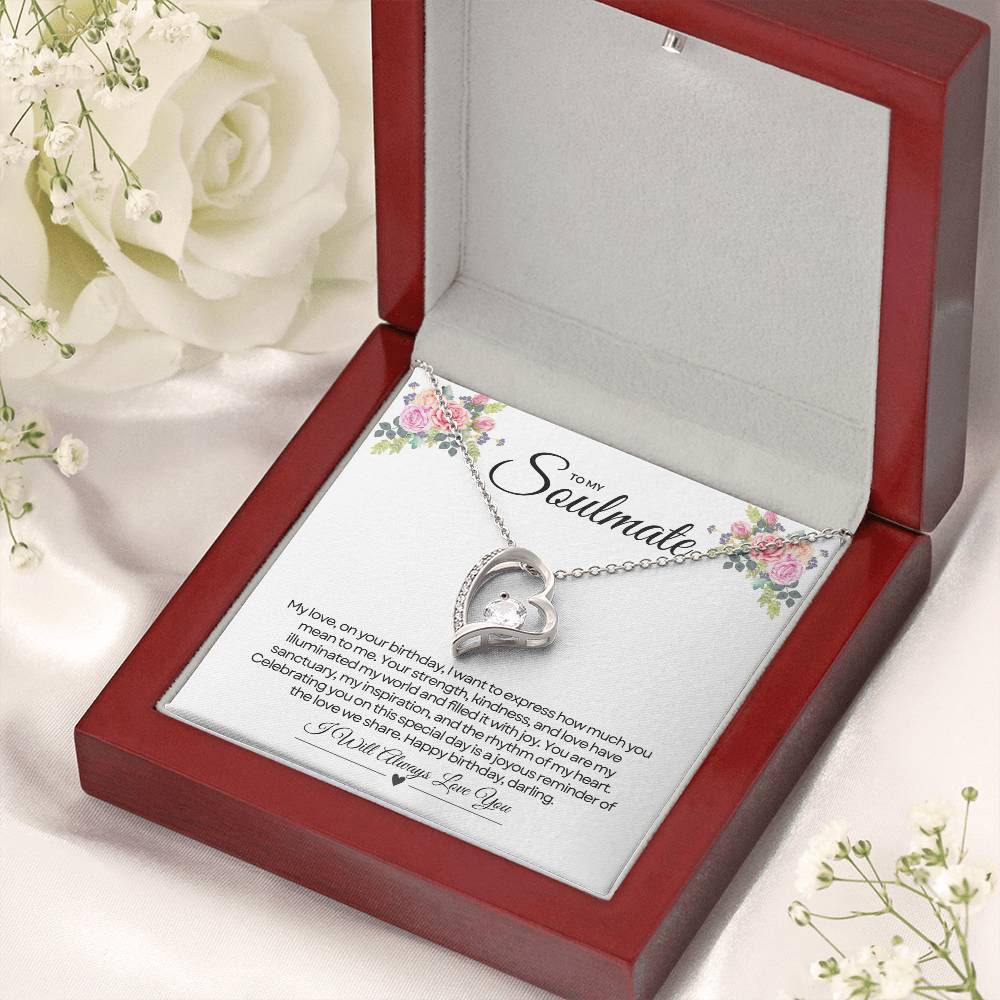 To My Love For Birthday | Gleaming Birthday Sentiments Necklace β¨ππ