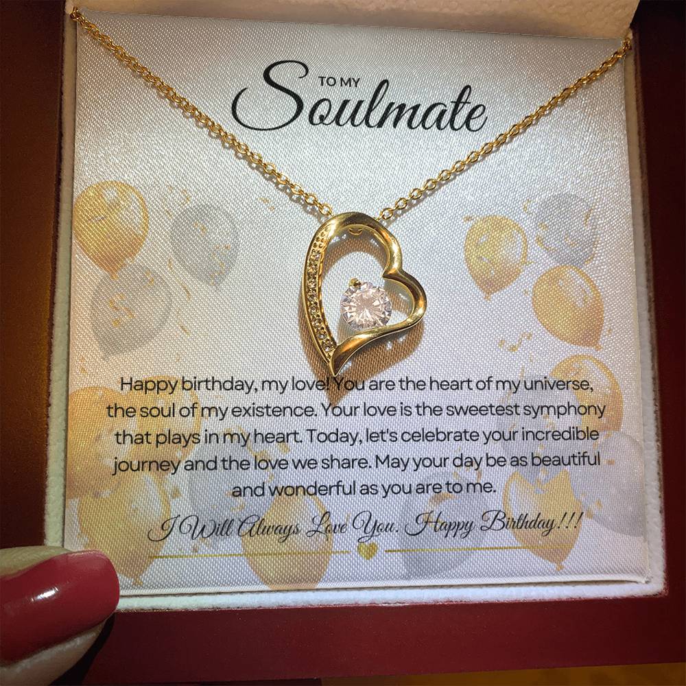 To My Love For Birthday | Dazzling Birthday Surprise Pendant β¨ππ