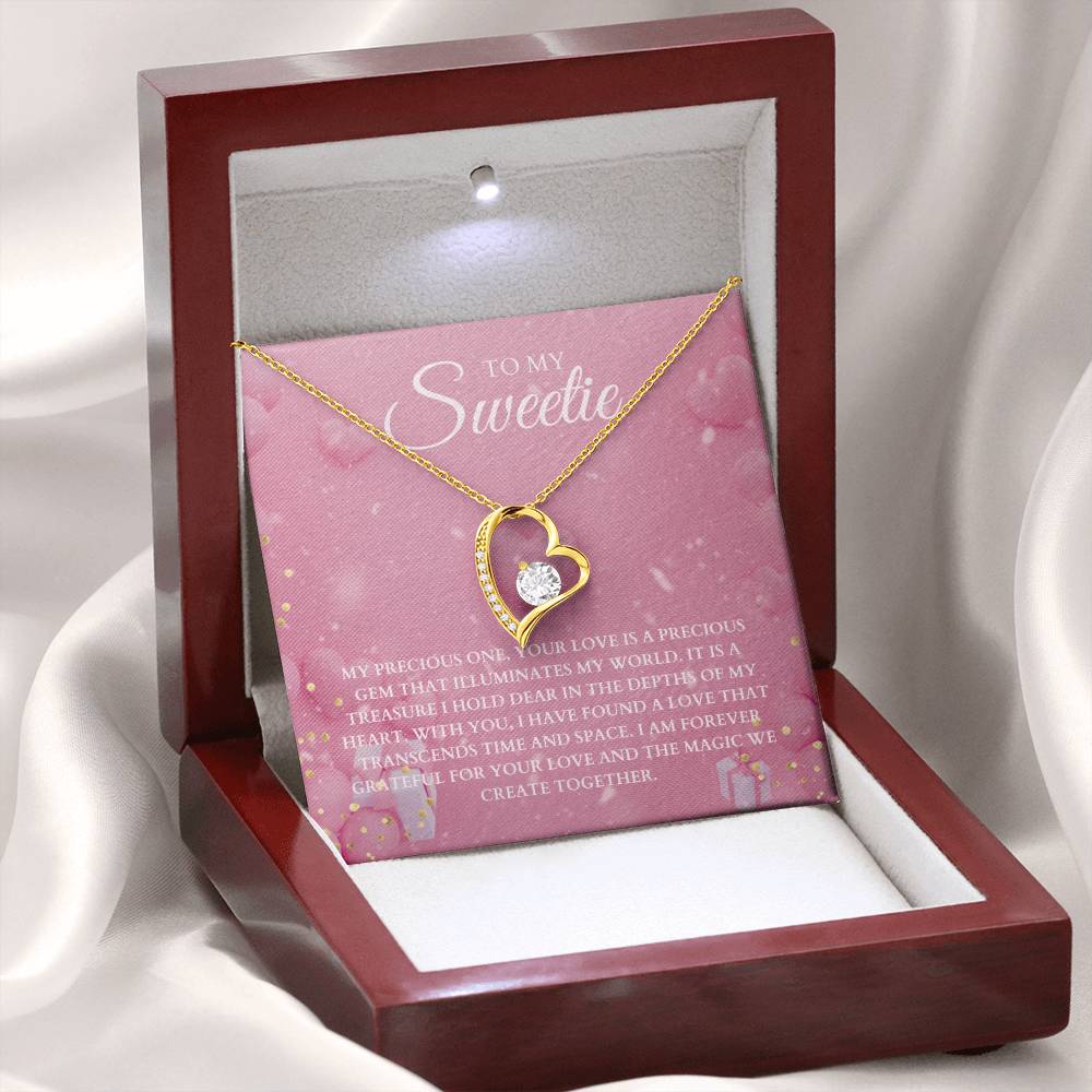 To My Sweetie | Whispering Love Necklace ππ¬οΈπ