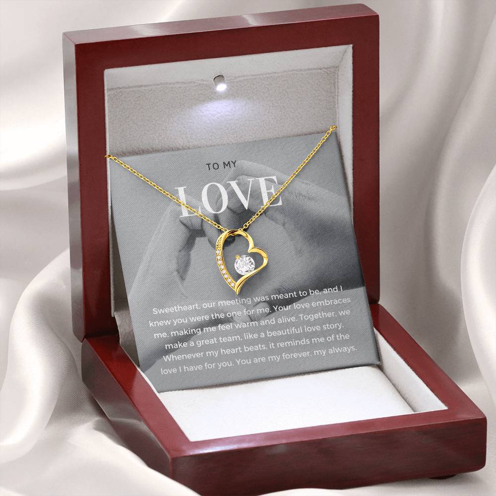 To My Love | Delicate Love Knot Pendant Necklace: Subtle Expression of Eternal Love πβοΈπ