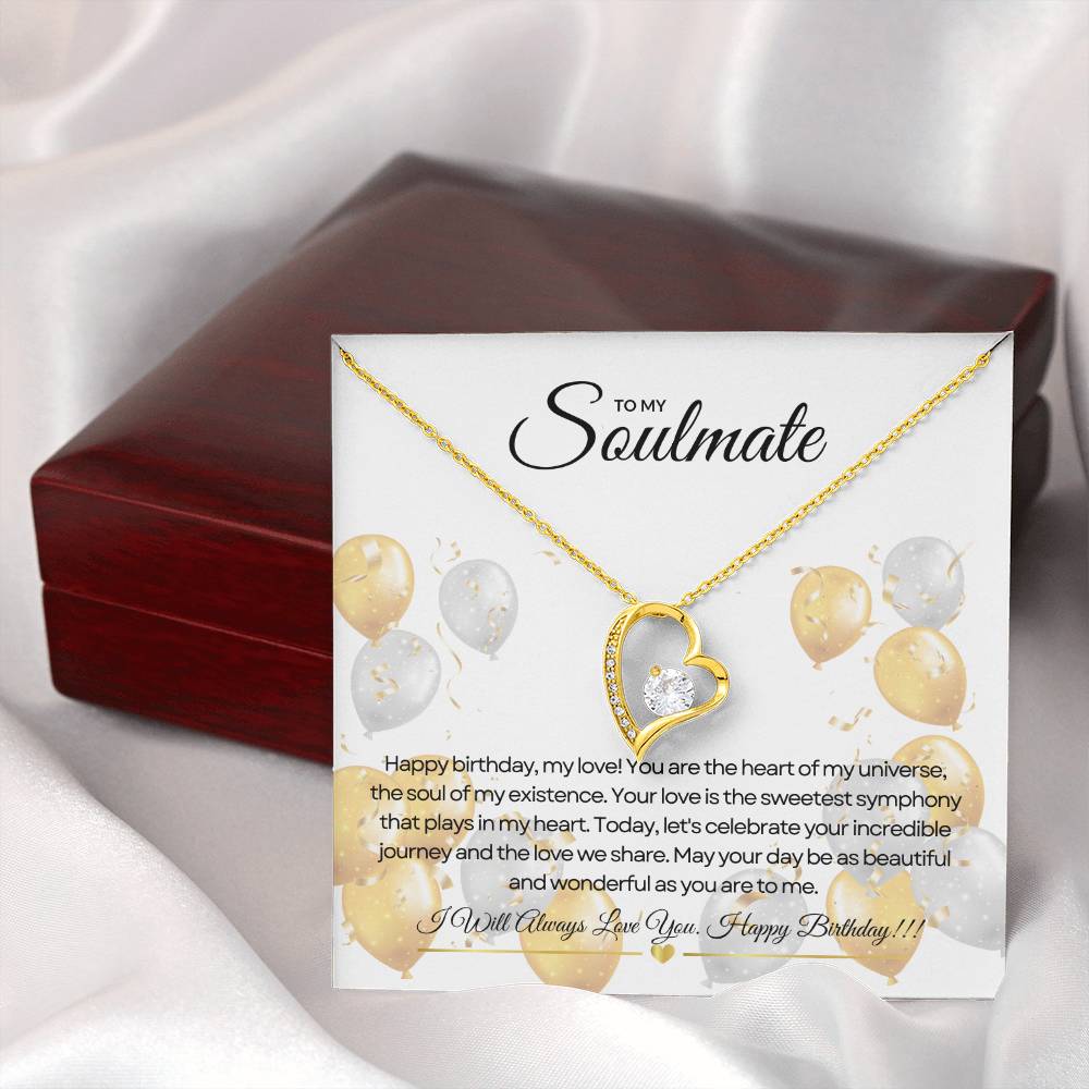To My Love For Birthday | Dazzling Birthday Surprise Pendant β¨ππ