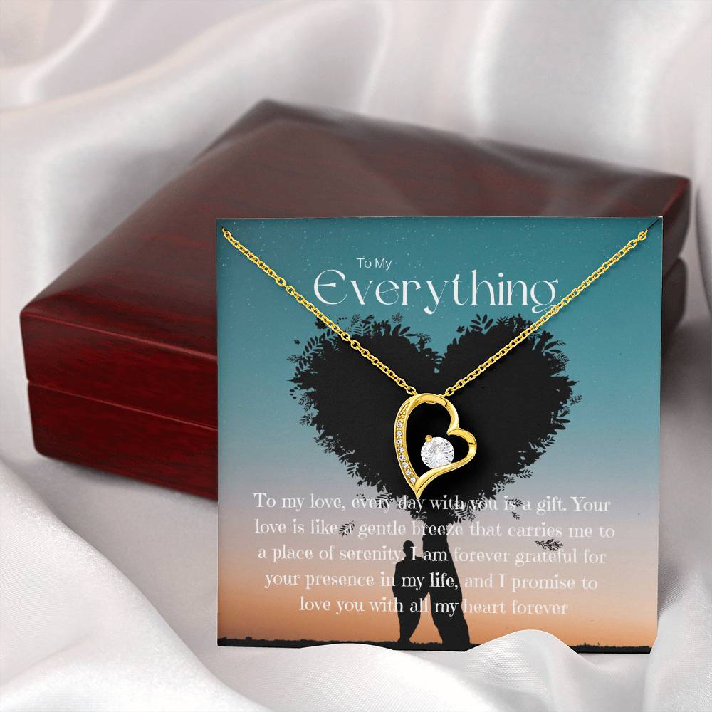 To My Everything | Eternal Connection Necklace: Forever Love Pendant for Her βοΈππ