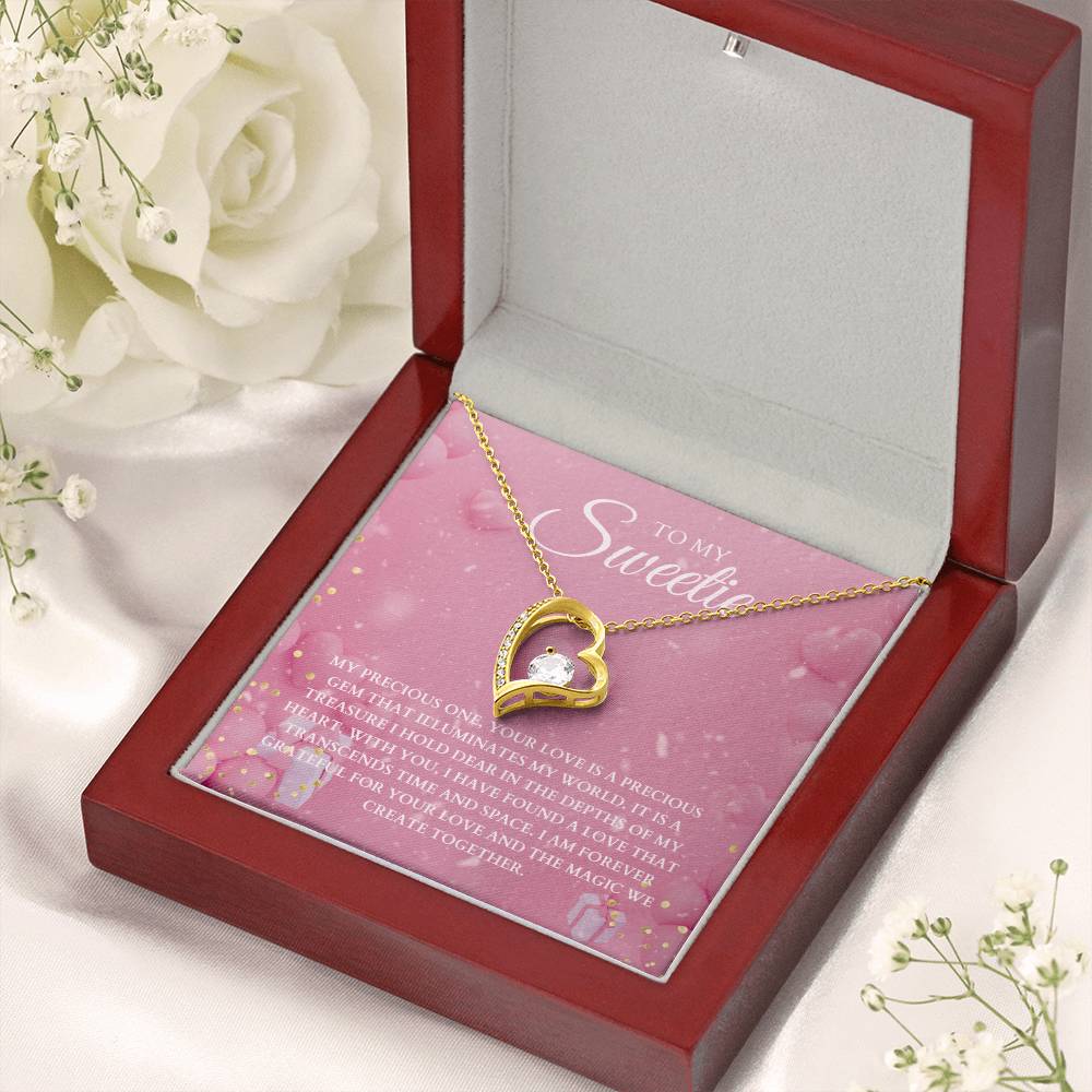 To My Sweetie | Whispering Love Necklace ππ¬οΈπ