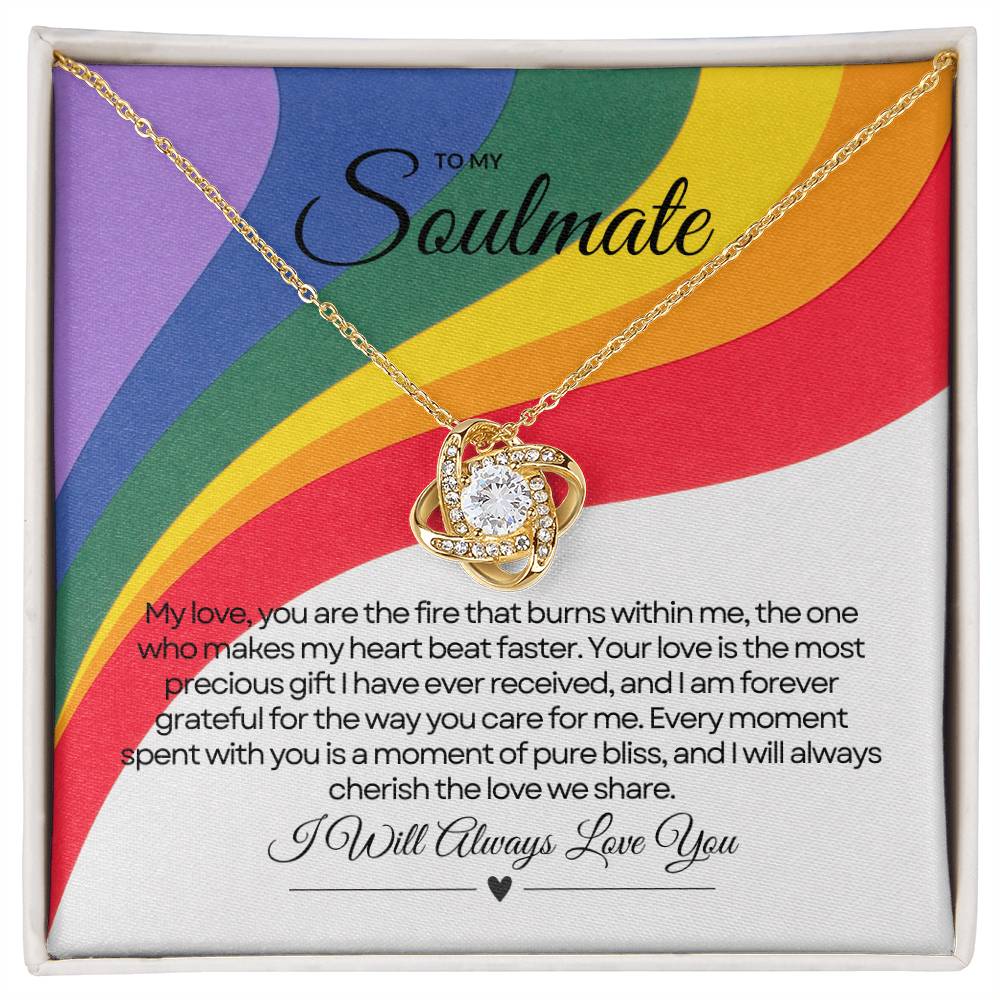 To My Soulmate | Eternal Unity Pendant πππ