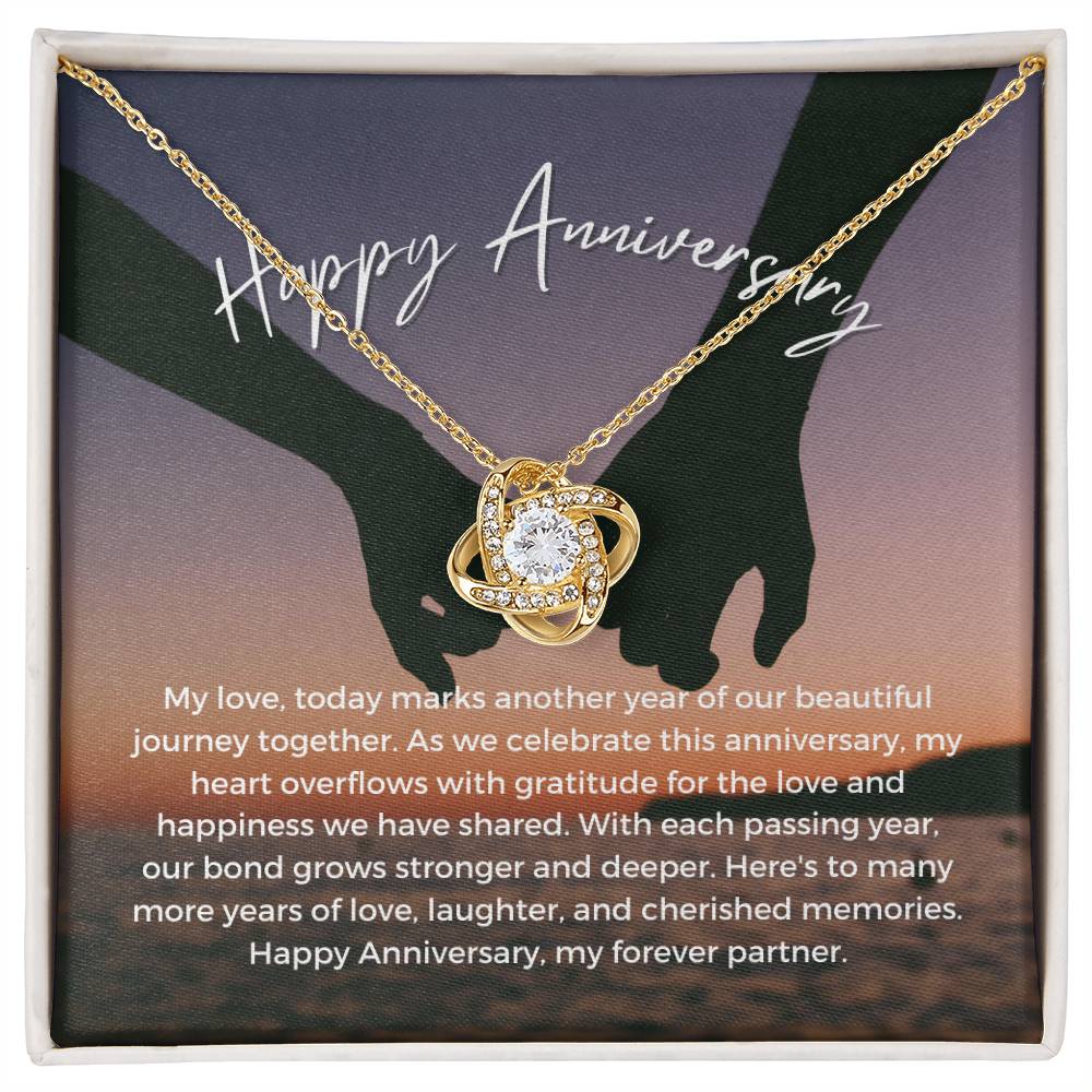 Happy Anniversary | Elegant Affection Pendant Necklace: Forever Love and Devotion πβοΈπ