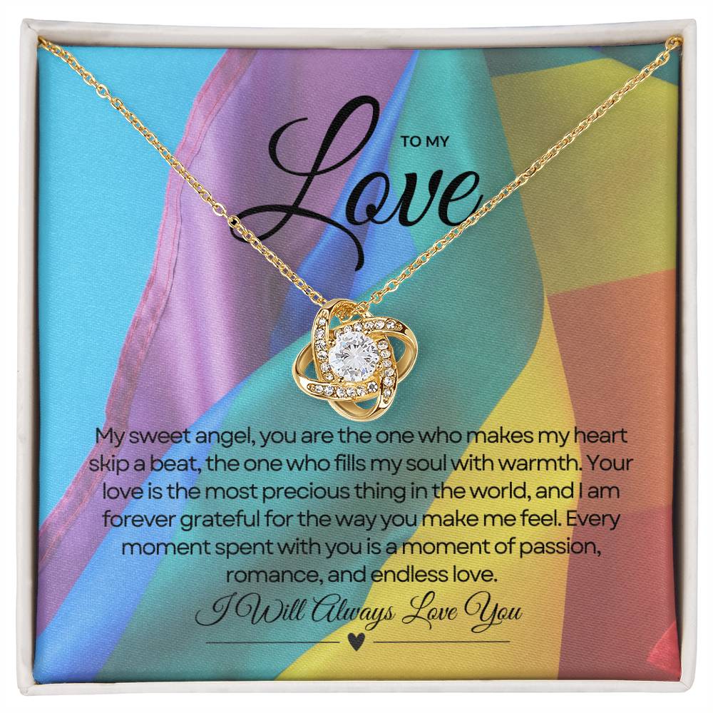 To My Soulmate | Unbreakable Bond Love Pendant πππ