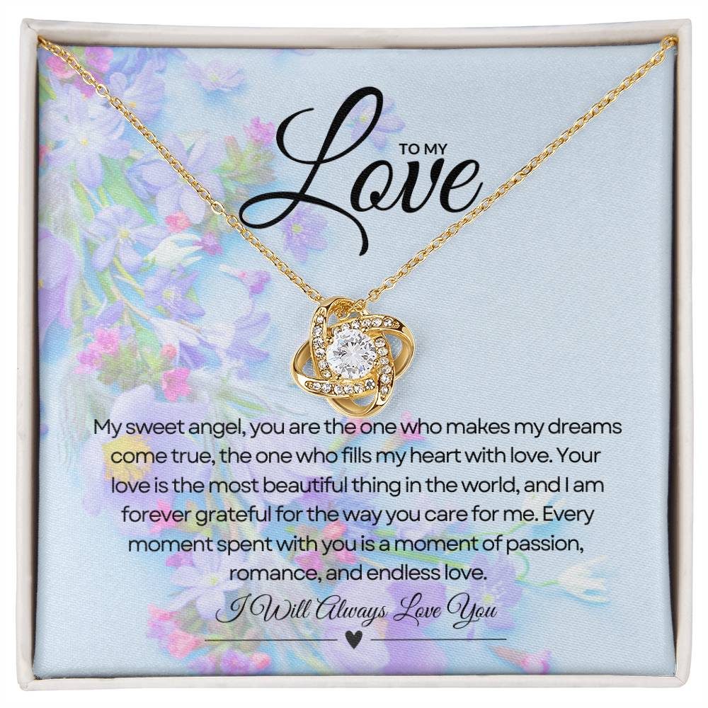 To My Love | Forever Linked Love Necklace πππ