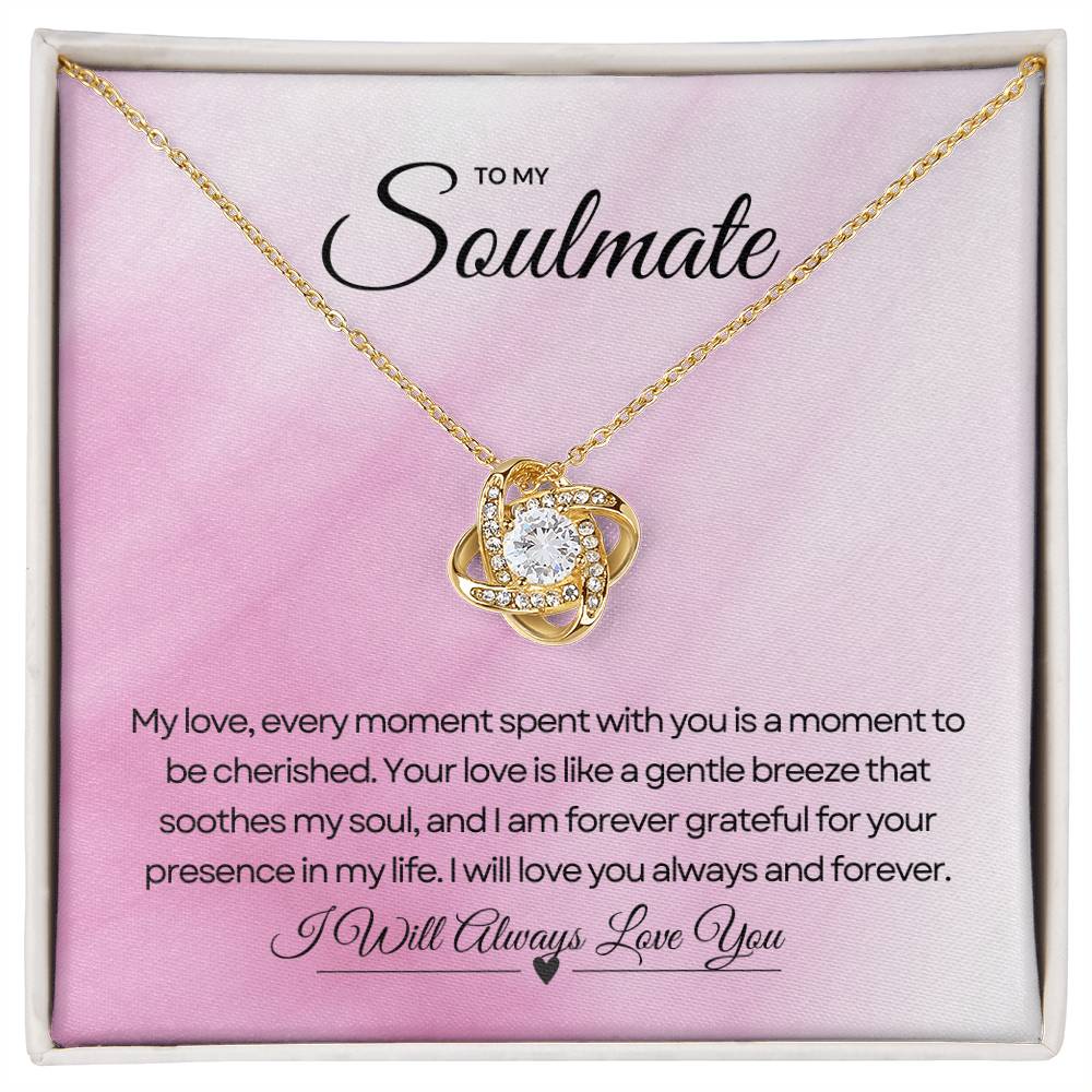 To My Soulmate | Timeless Promise Necklace ππβοΈ