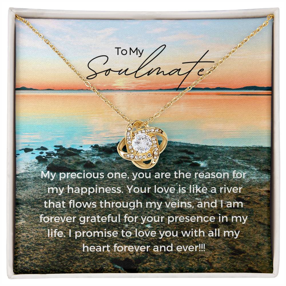 To My Soulmate | Timeless Forever Love Necklace: Exquisite Treasure of Everlasting Loveπππ