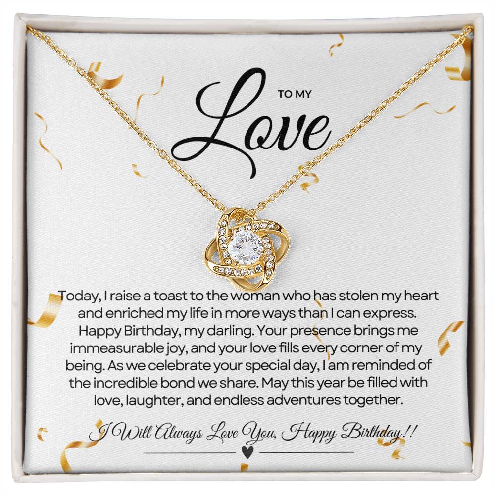 For My Love's Birthday | Shimmering Affection Necklace π«ππ