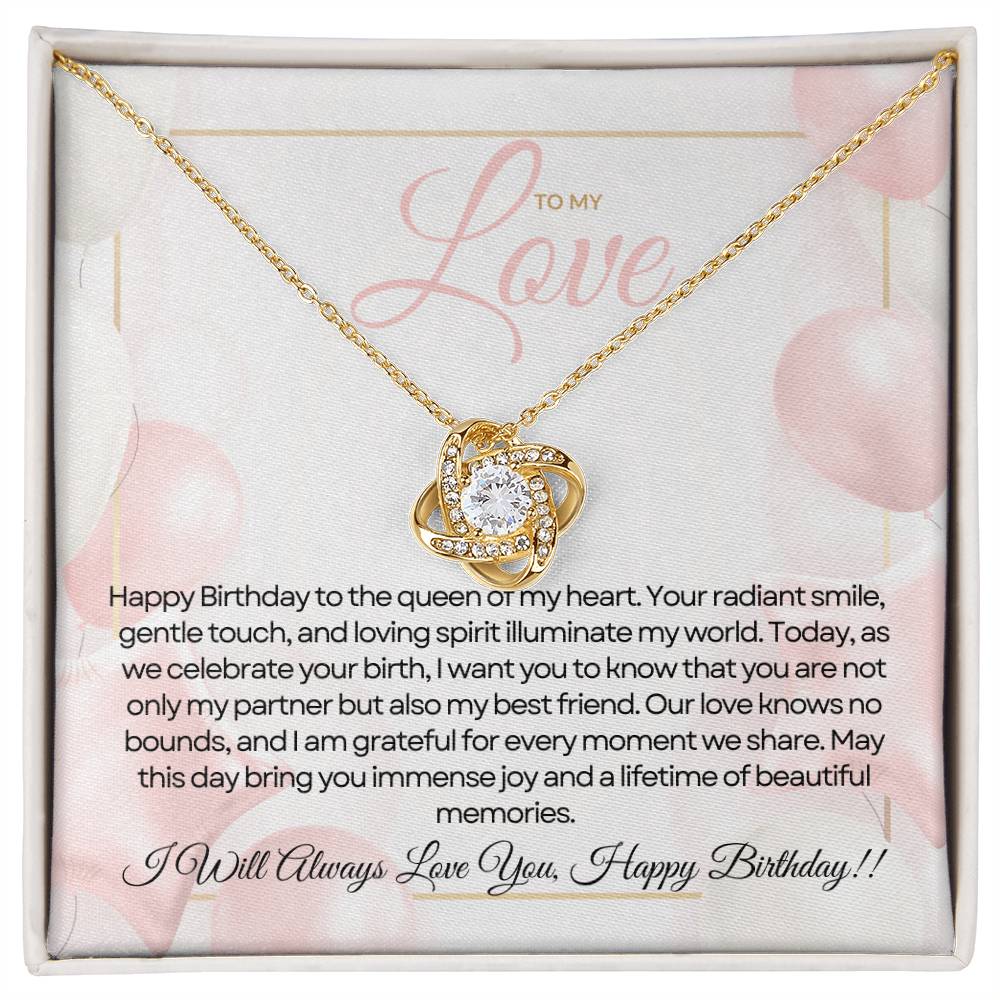 For My Love's Birthday | Radiant Birthday Wishes Pendant π«ππ