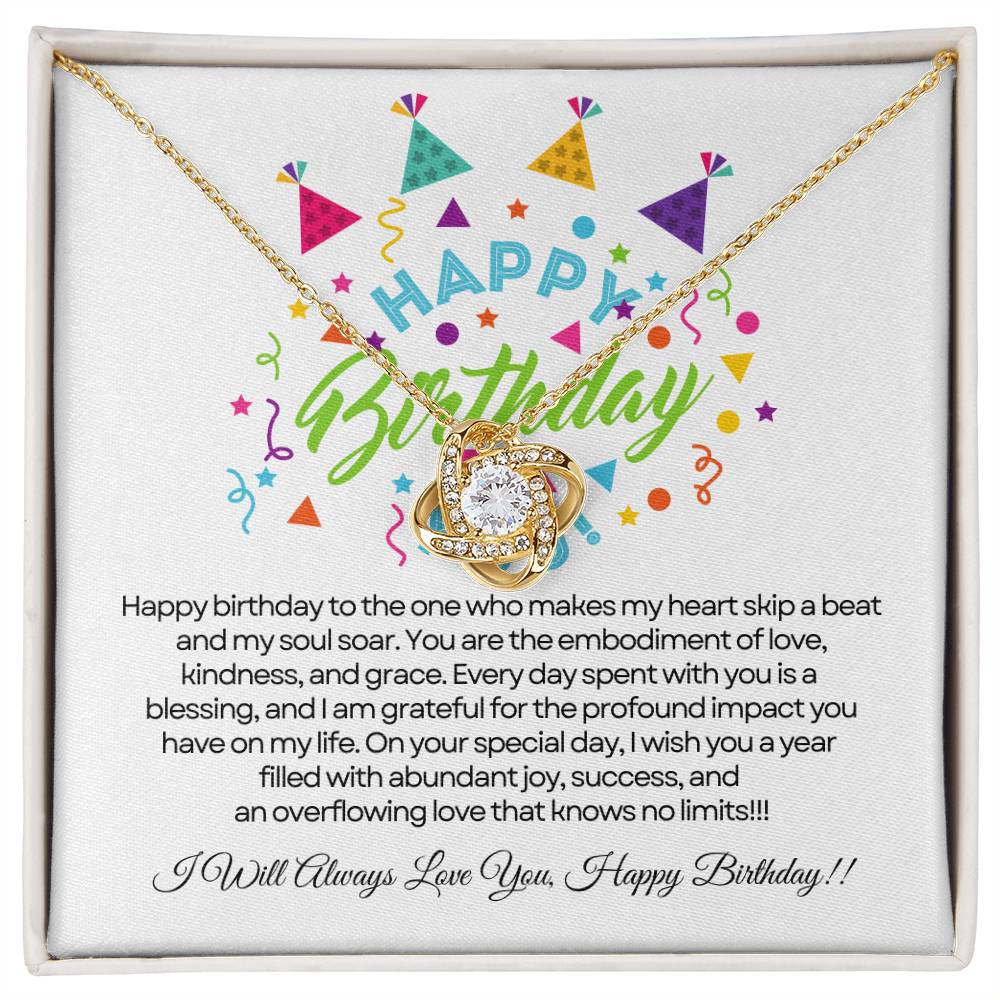 For My Love's Birthday | Dazzling Surprise Love Knot πππ