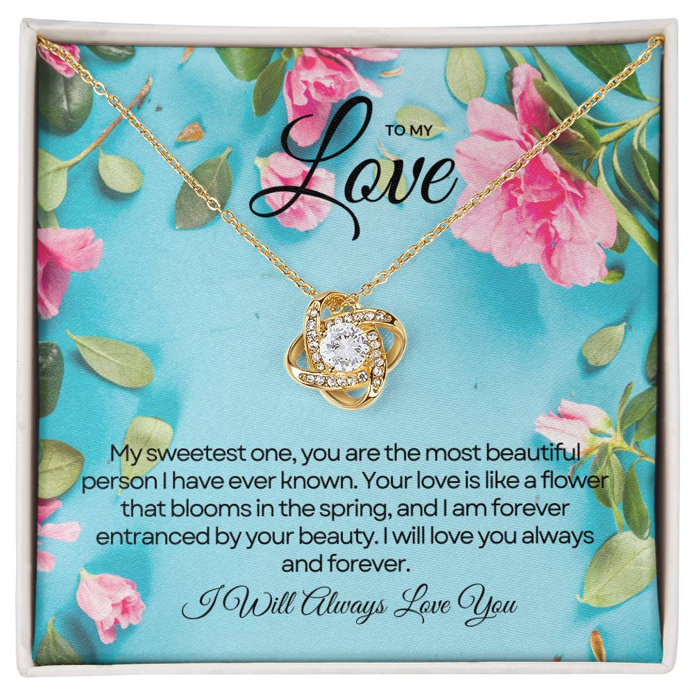 To My Love | Eternal Love's Embrace Pendant πππ