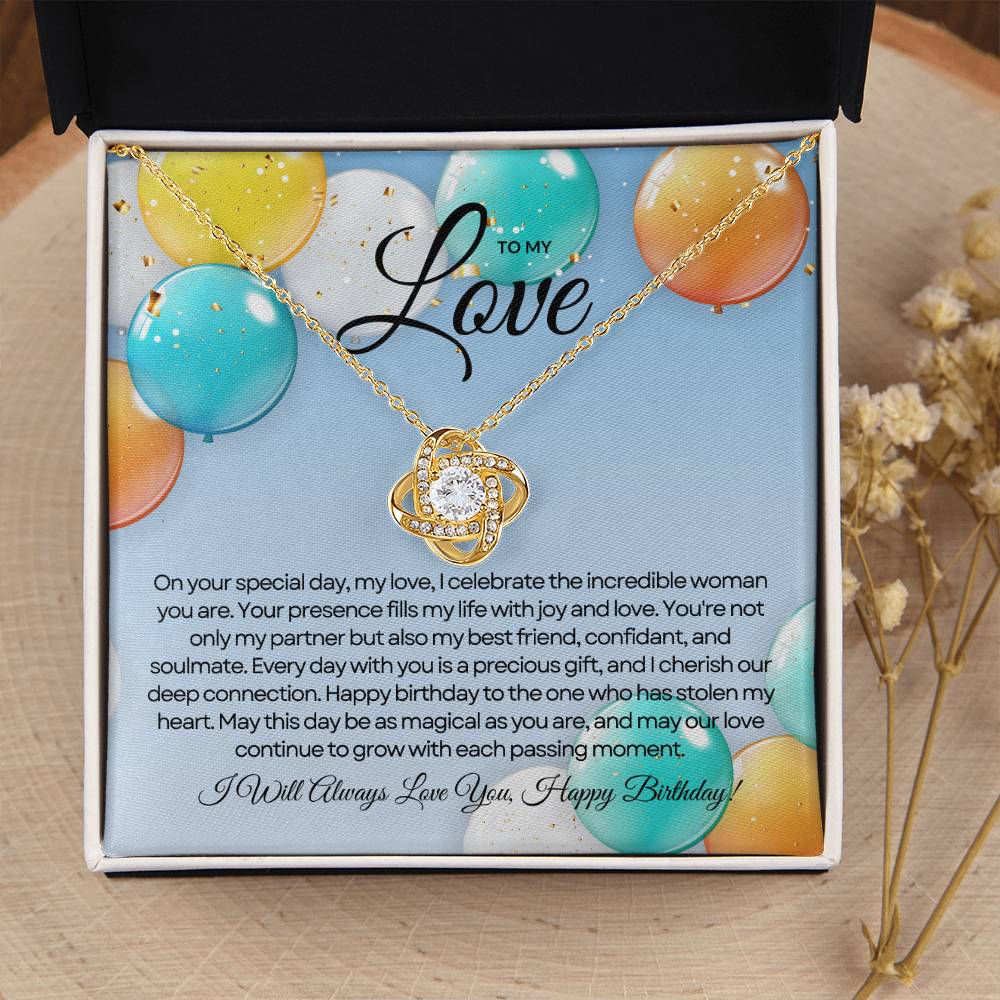 For My Love's Birthday | Blissful Birthday Love Knot ππβ¨