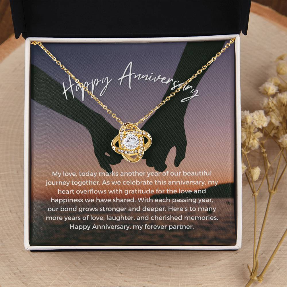 Happy Anniversary | Elegant Affection Pendant Necklace: Forever Love and Devotion πβοΈπ