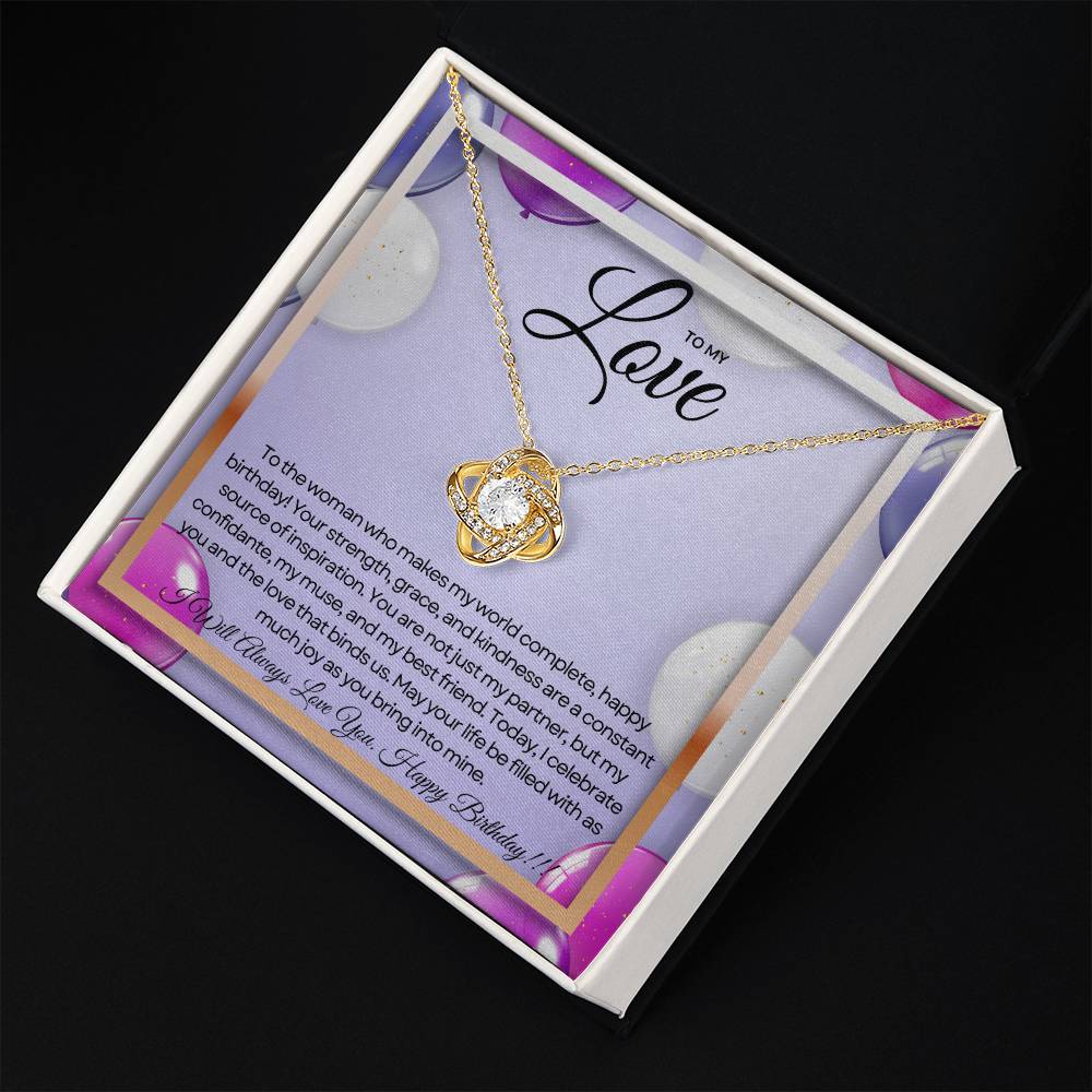 To My Love For Birthday | Enchanting Birthday Love Pendant ππβ¨