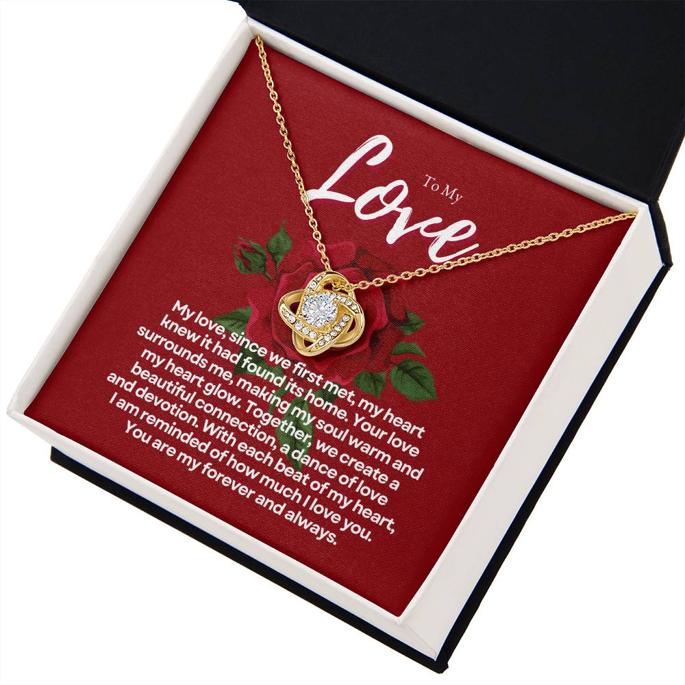 To My Love | Harmony's Embrace Pendant: Perfectly Balanced Loveππβ