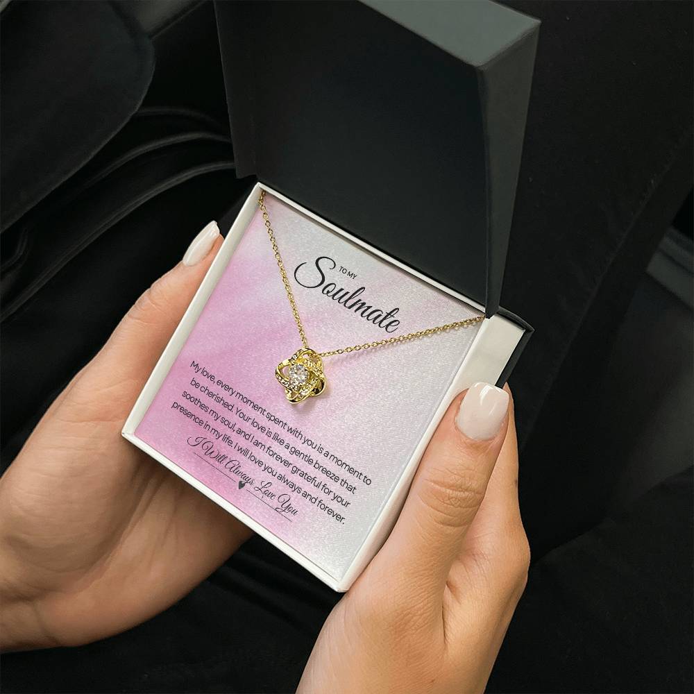 To My Soulmate | Timeless Promise Necklace ππβοΈ