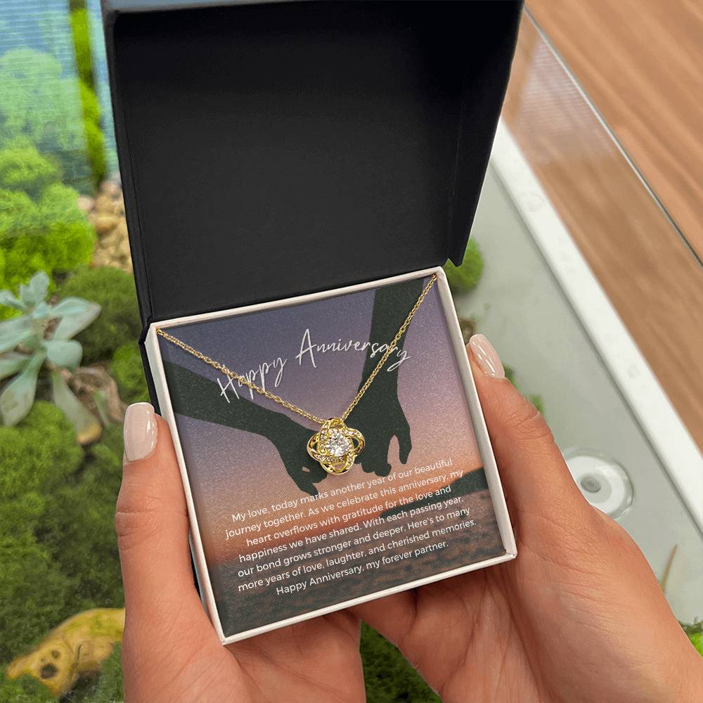 Happy Anniversary | Elegant Affection Pendant Necklace: Forever Love and Devotion πβοΈπ