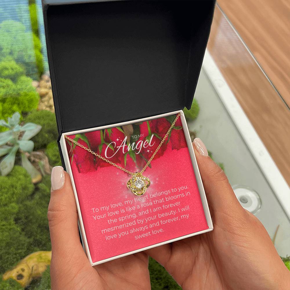 To My Angel | Enduring Devotion Pendant: Forever Love πβ³π
