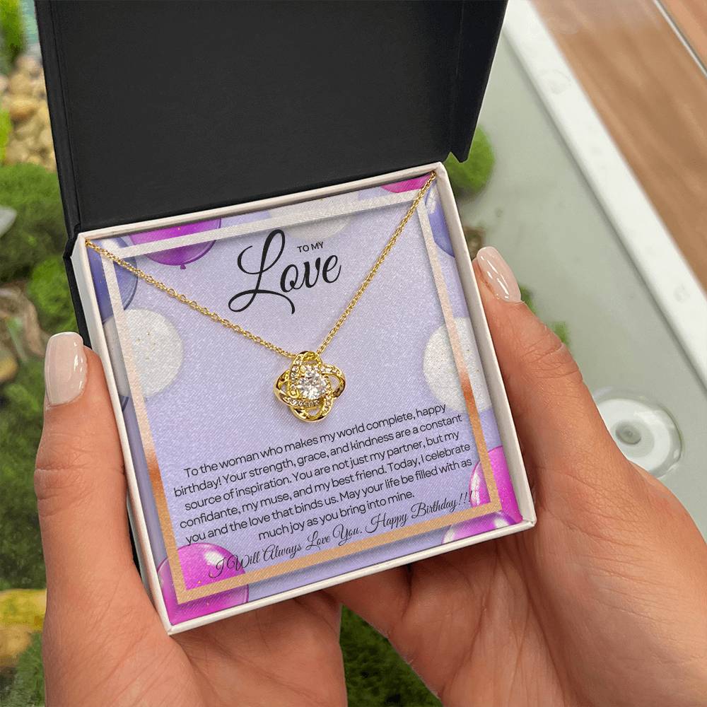 To My Love For Birthday | Enchanting Birthday Love Pendant ππβ¨