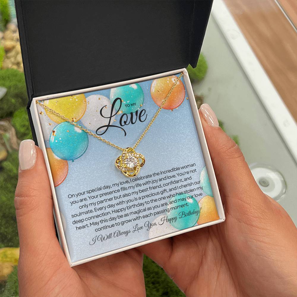 For My Love's Birthday | Blissful Birthday Love Knot ππβ¨