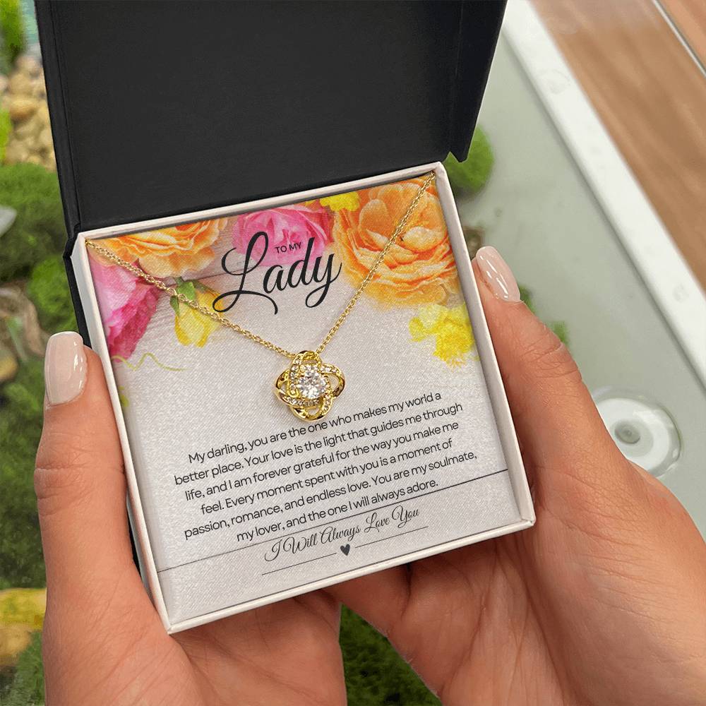 To My Lady | Eternal Love's Embrace Pendant πππ