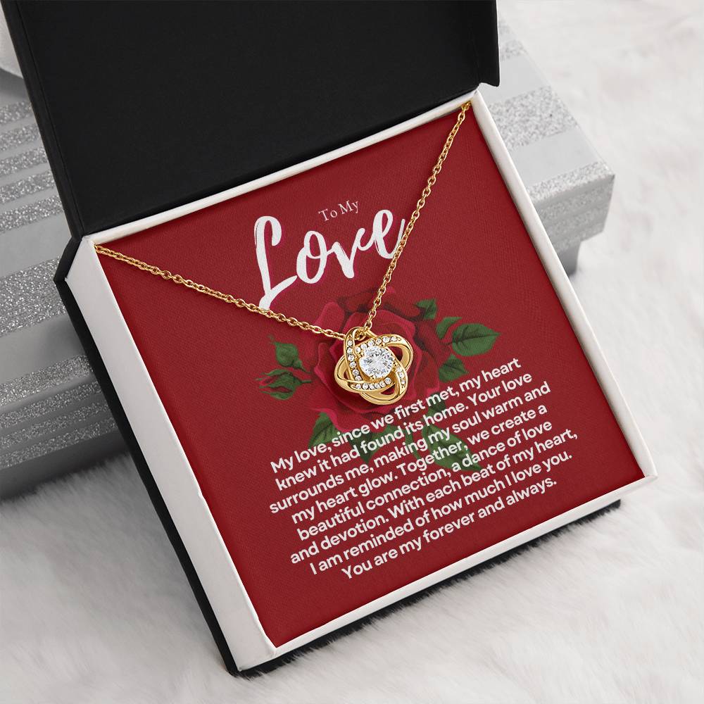 To My Love | Harmony's Embrace Pendant: Perfectly Balanced Loveππβ