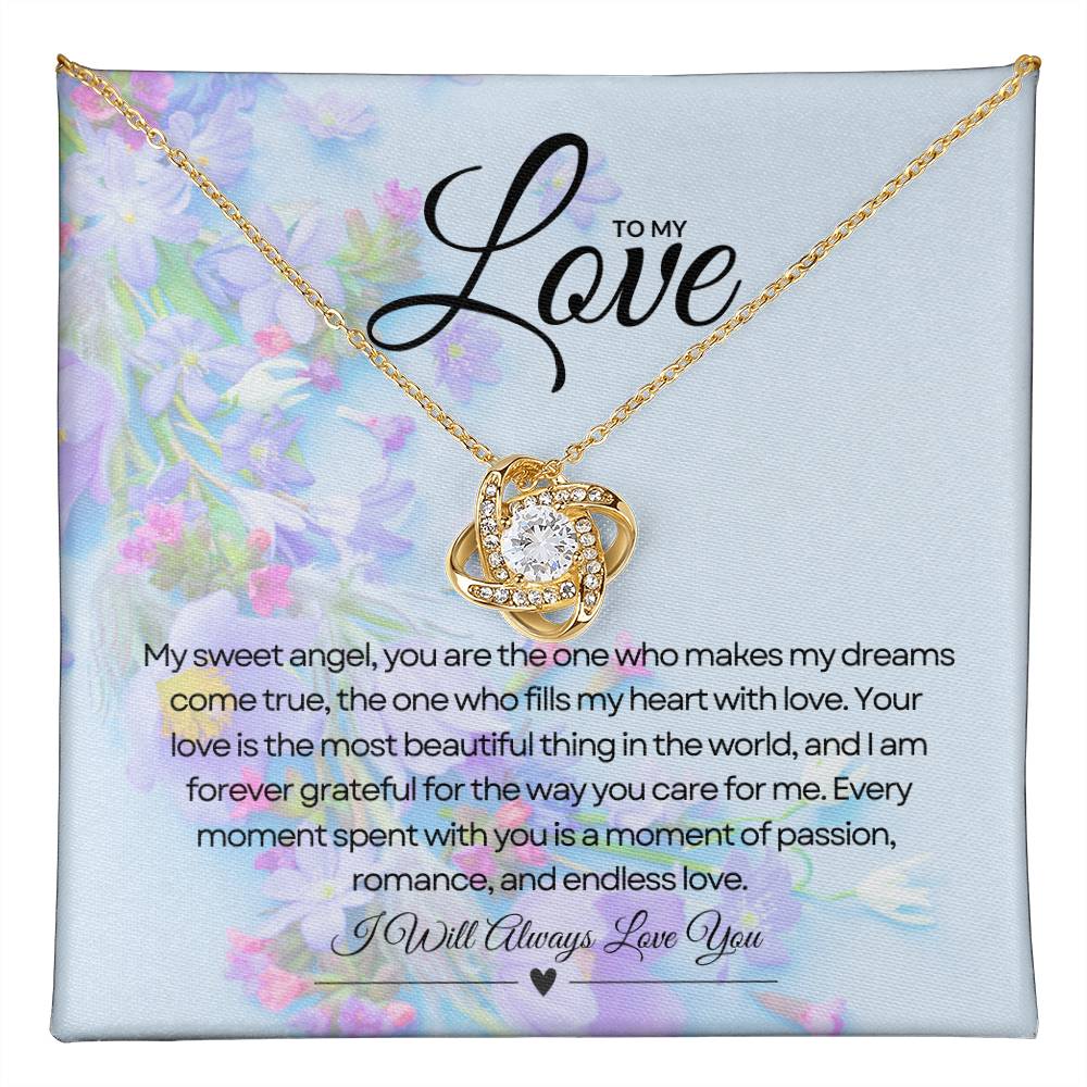 To My Love | Forever Linked Love Necklace πππ