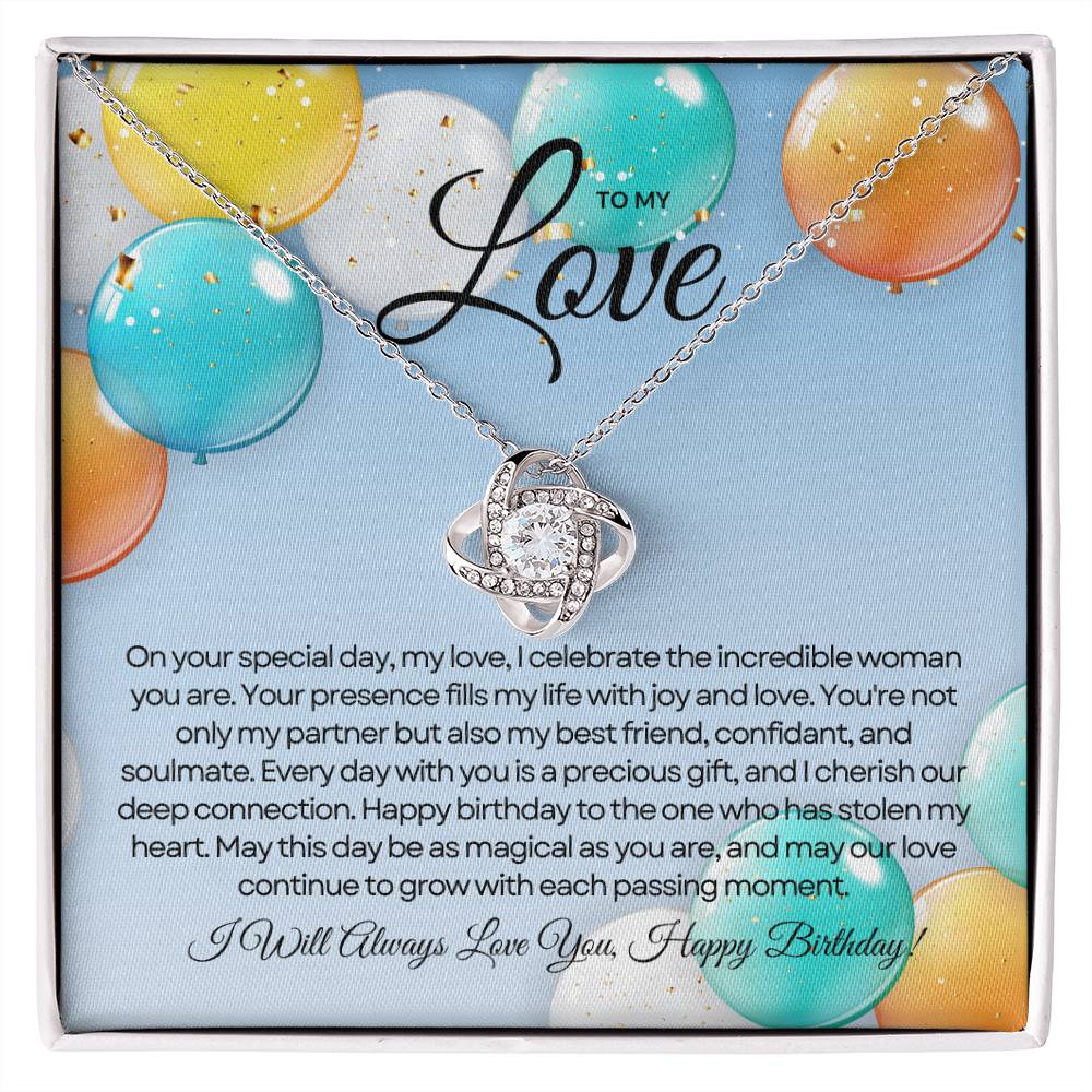 For My Love's Birthday | Blissful Birthday Love Knot ππβ¨