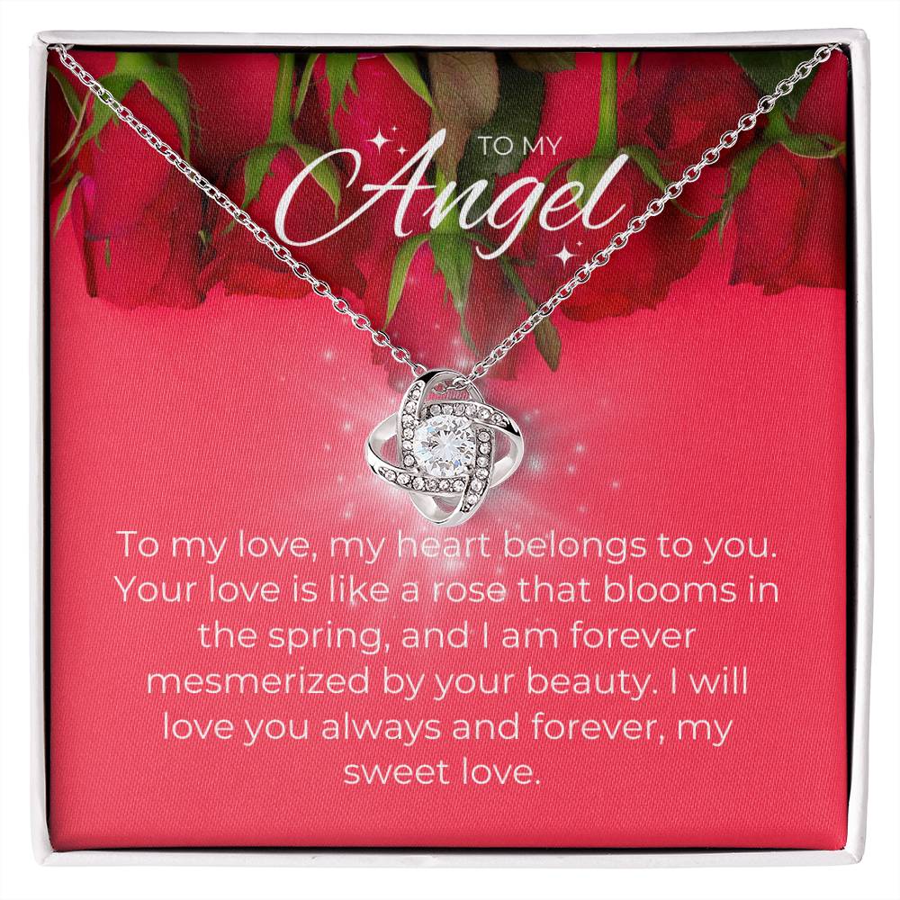 To My Angel | Enduring Devotion Pendant: Forever Love πβ³π