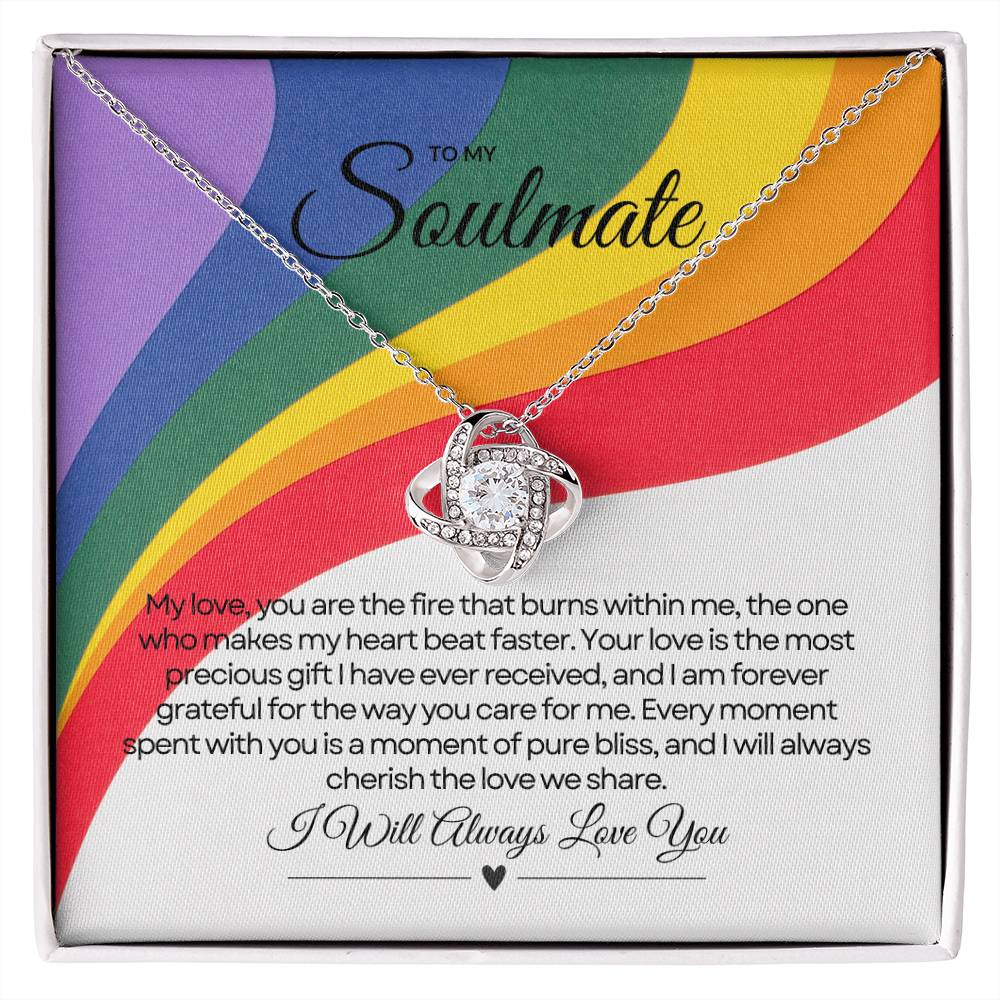 To My Soulmate | Eternal Unity Pendant πππ