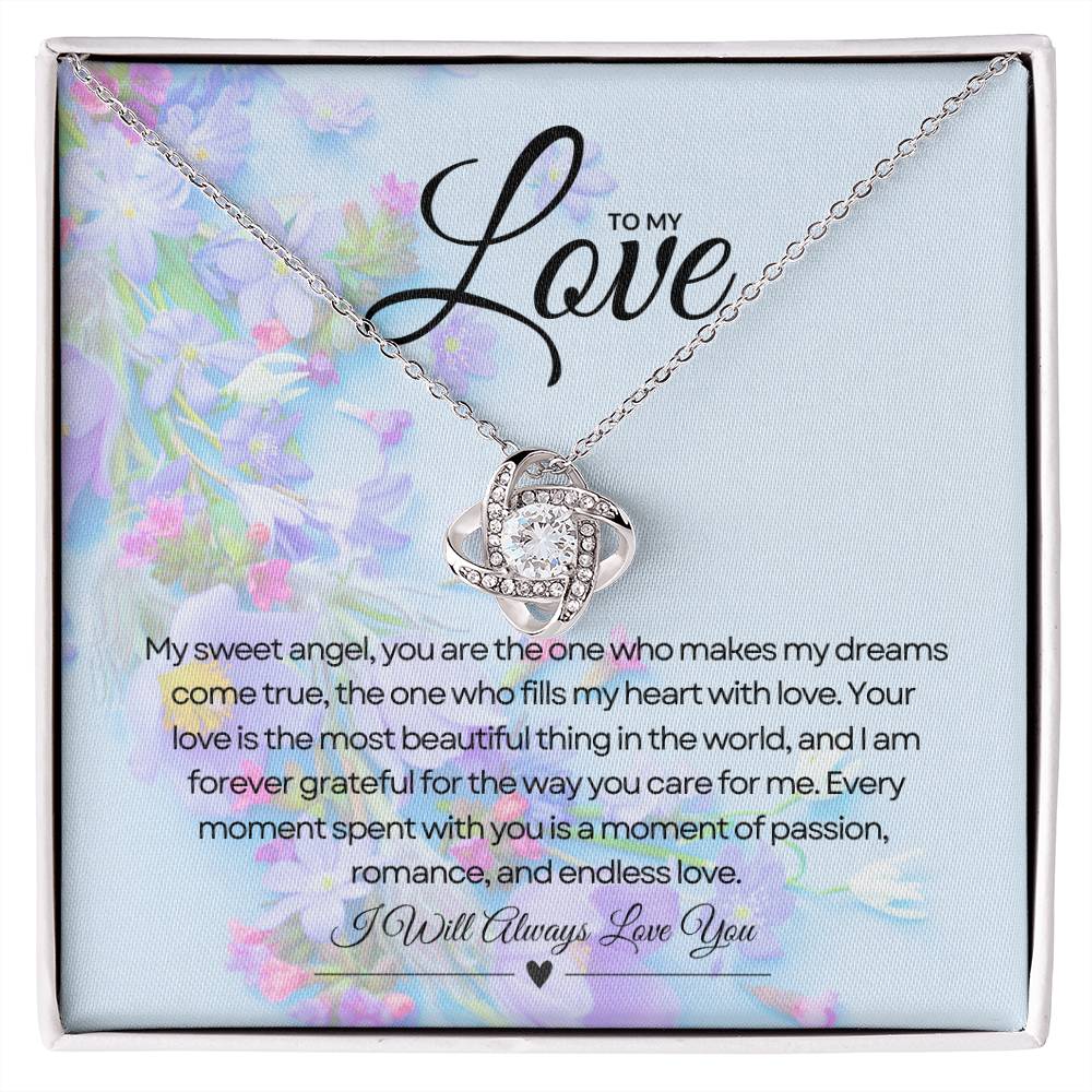 To My Love | Forever Linked Love Necklace πππ