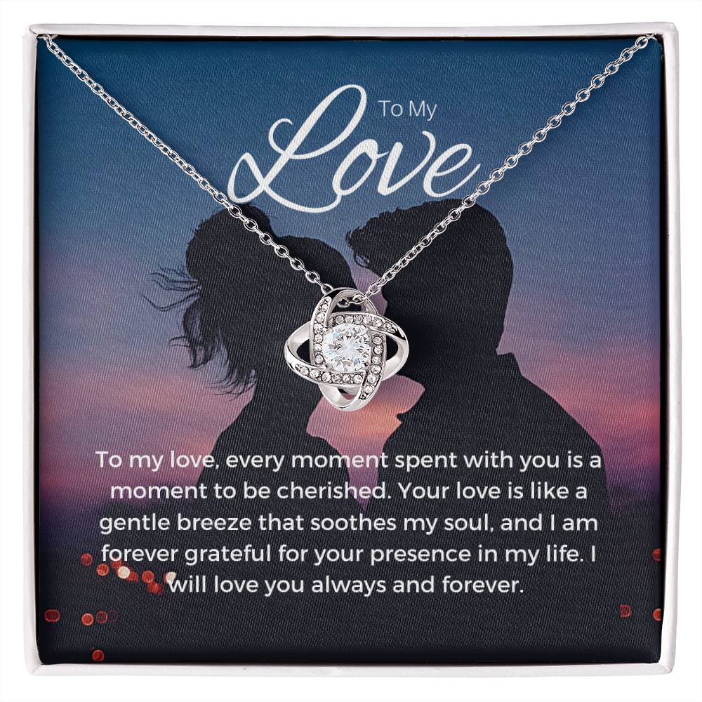 To My Love | Gleaming Devotion Pendant: Brilliant Symbol of Love πππ