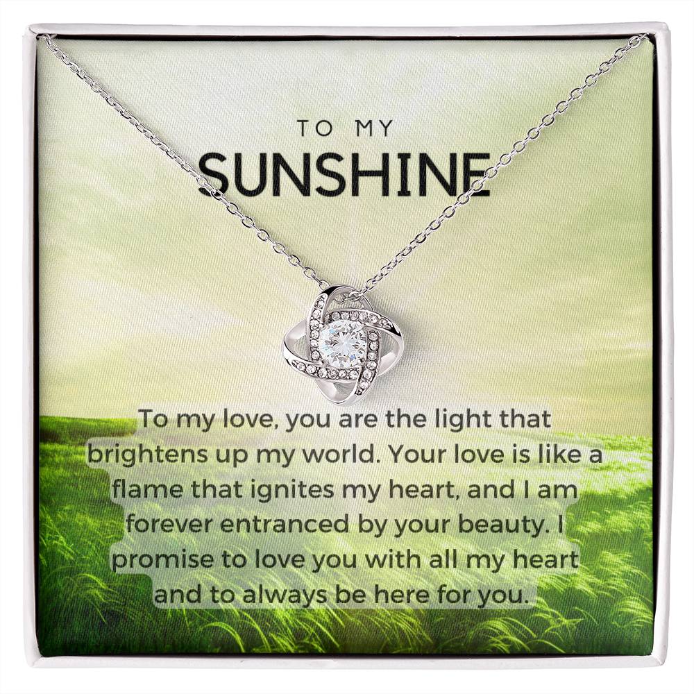 To My Sunshine | Timeless Connection Pendant: Unbreakable Bond πβοΈπ