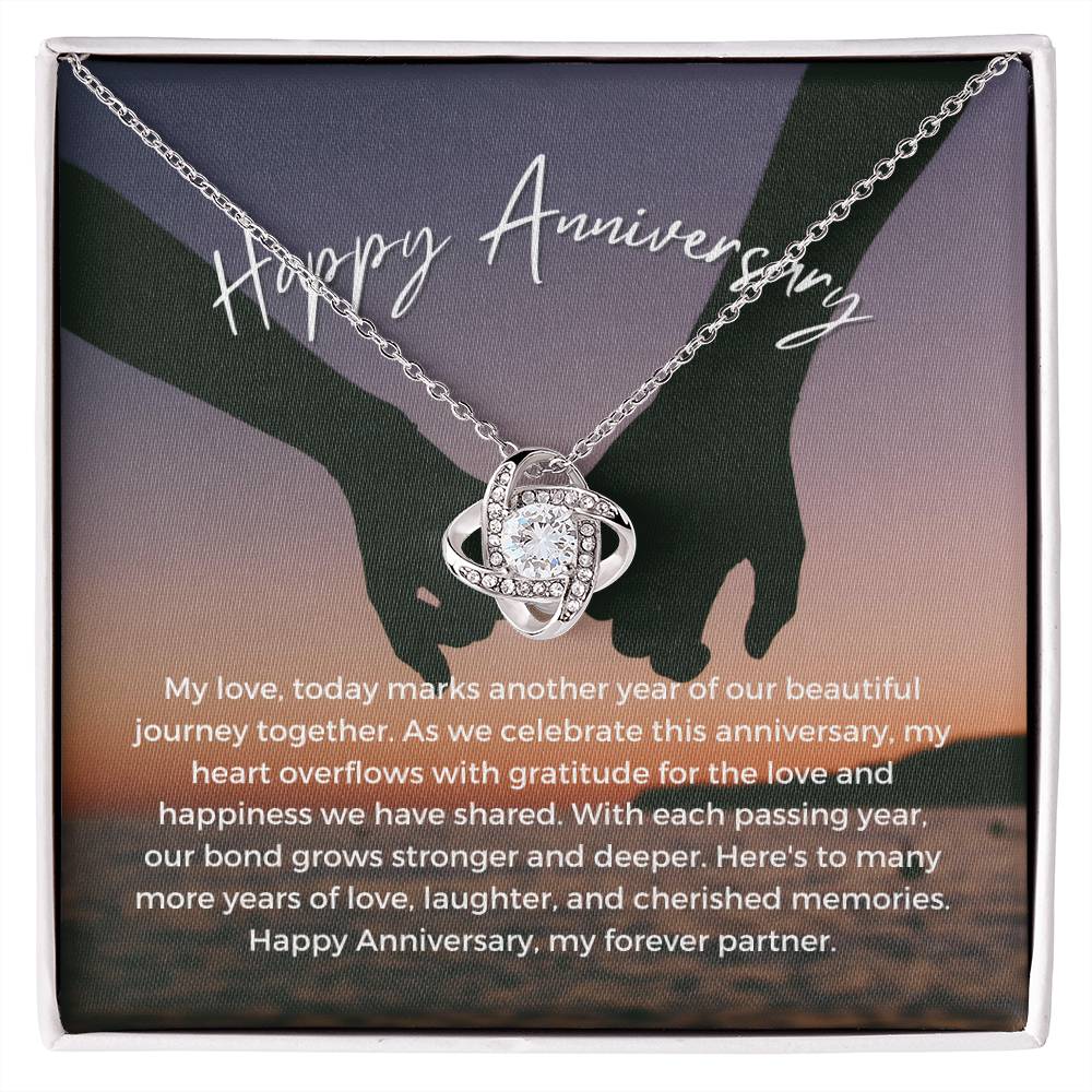 Happy Anniversary | Elegant Affection Pendant Necklace: Forever Love and Devotion πβοΈπ