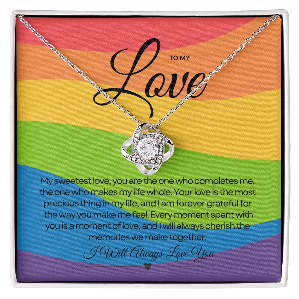 To My Love | Timeless Bond Necklace ππβοΈ
