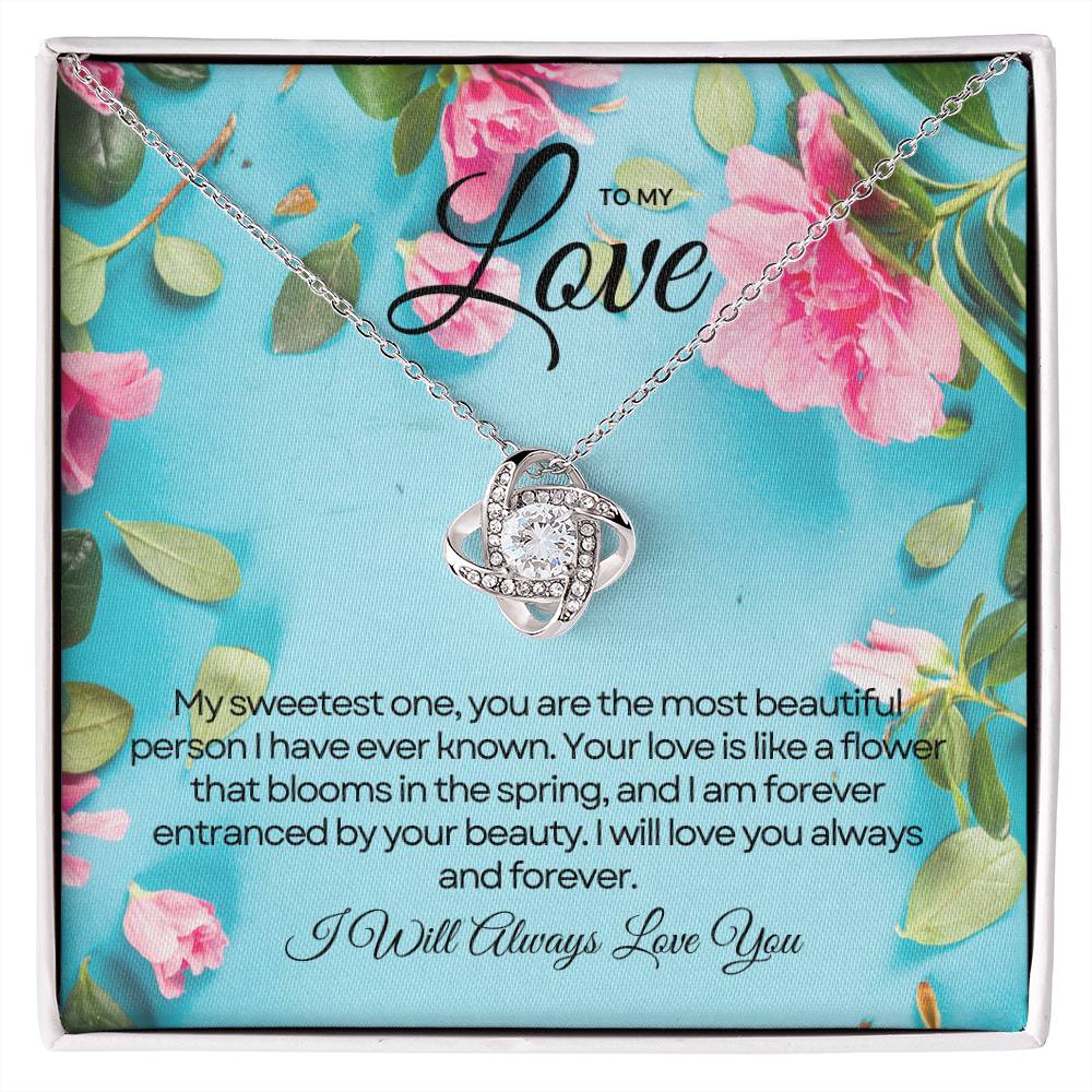 To My Love | Eternal Love's Embrace Pendant πππ