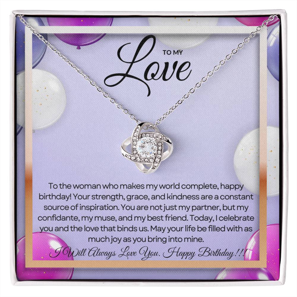 To My Love For Birthday | Enchanting Birthday Love Pendant ππβ¨