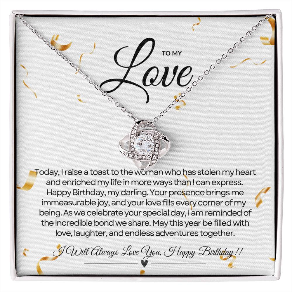 For My Love's Birthday | Shimmering Affection Necklace π«ππ