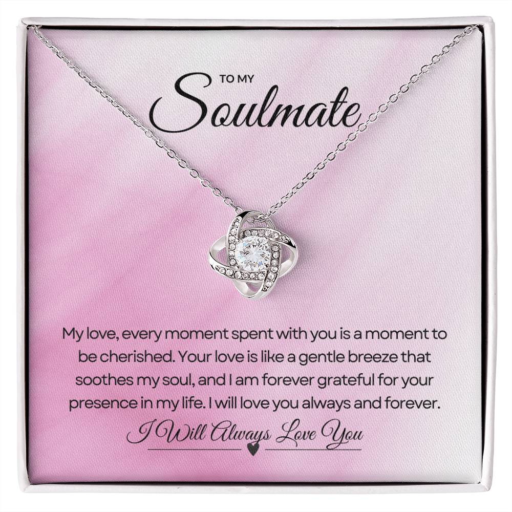 To My Soulmate | Timeless Promise Necklace ππβοΈ