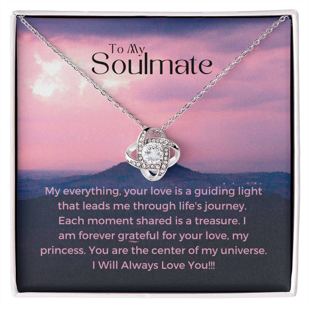 To My Soulmate | Enchanting Love Knot Charm: Enduring Affection ππ€π
